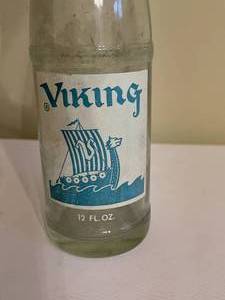 lot 370 image: Vintage Viking Pop Bottle From South St Paul Minnesota