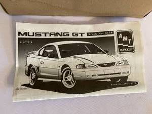 lot 385 image: ATM Ertl Mustang GT Model Kit