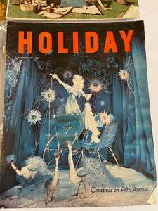 lot 387 image: Four 1950s Holiday Magazines