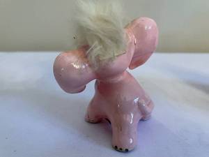 lot 396 image: 2 Vintage Ceramic Animal Figures