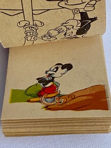 lot 159A image: Vintage Panda Flip Movies Booklet - Grape Nuts