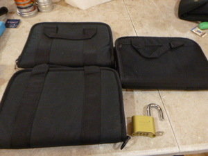 3 Winchester Soft Pistol Cases