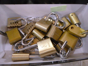 Lot of Combination Locks