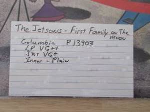 lot 3 image: THE JETSONS - FIRST FAMILY ON THE MOON - 1977 RE ISSUE - VINYL LP