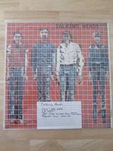 lot 14 image: TALKING HEADS - MORE SONGS ABOUT BUILDINGS AND FOOD - 1978 - VINYL LP