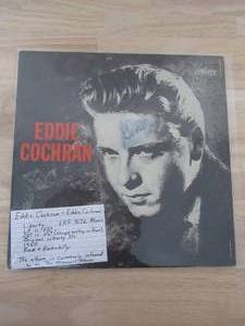 lot 21 image: EDDIE COCHRAN - EDDIE COCHRAN - 1960 - VINYL LP