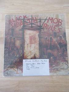 lot 29 image: BLACK SABBATH - MOB RULES - 1981 - VINYL LP