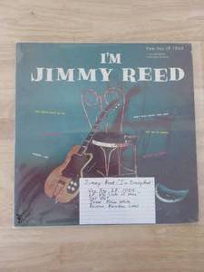 lot 36 image: JIMMY REED - IM JIMMY REED - 1958 RE ISSUED - VINYL LP