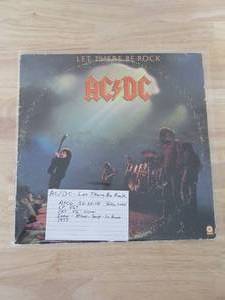 lot 37 image: AC DC - LET THERE BE ROCK - 1977 - VINYL LP