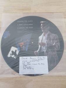 lot 39 image: DAVID BOWIE - LOVING THE ALIEN - PICTURE DISC - 1985 - VINYL LP