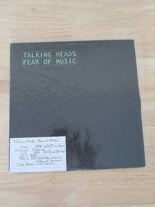 lot 44 image: TALKING HEADS - FEAR OF MUSIC - 1979 - VINYL LP
