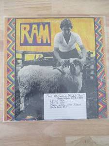 lot 46 image: PAUL MCCARTNEY - RAM - LINDA MCCARTNEY - 1971 - VINYL LP