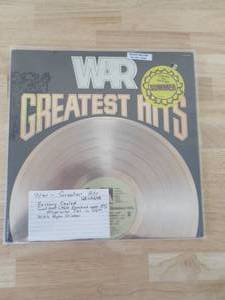 lot 47 image: WAR - GREATEST HITS - SEALED - 1976 - VINYL LP WSUMMER HYPE STICKER