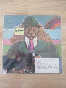 lot 50 image: SAVOY BROWN - LIONS SHARE - 1972 - SIGNED WITH PHOTO - VINYL LP
