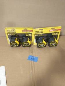 lot 5 image: 2 SETS OF STANLEY 25 ft. FATMAX Tape Measure (2-Pack Each)