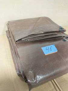 lot 46 image: BROWN TARP