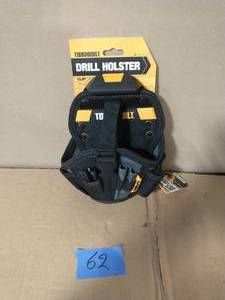 lot 62 image: TOUGHBUILT Large Drill Holster, Black