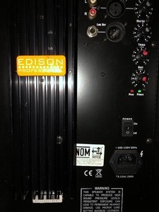 lot 58 image: EDISON Professional Speaker model #1505-2500MKVC