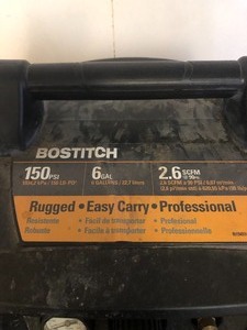 lot 2 image: BOSTITCH Air Compressor