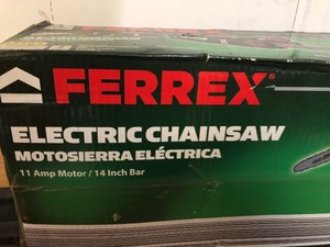 lot 23 image: FERREX Electric Chainsaw