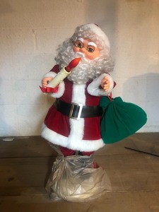 lot 69 image: light up Santa figure