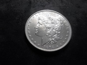 1878 Morgan Silver Dollar With 7 Over 8 Tail Feathers