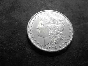 1878 Morgan Silver Dollar With Reverse Of 1879