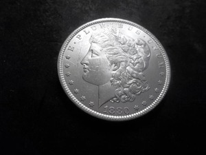 1880 Morgan Silver Dollar