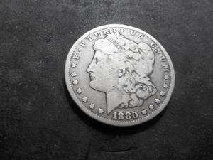 1880 CC Morgan Silver Dollar