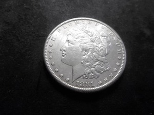 1881 S Morgan Silver Dollar