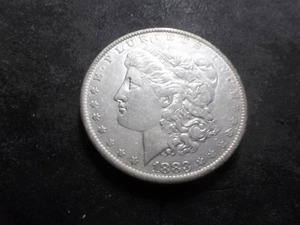 1883 O Morgan Silver Dollar