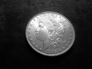 1885 Morgan Silver Dollar