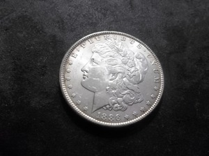 1886 Morgan Silver Dollar