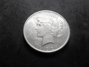 1922 Peace Silver Dollar