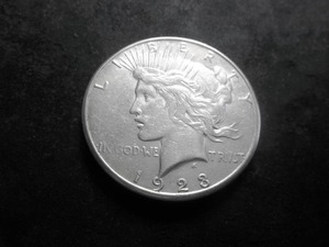 1923 S Peace Silver Dollar
