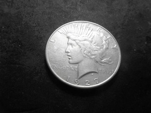 1927 S Peace Silver Dollar