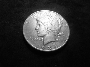 1934 D Peace Silver Dollar