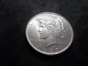 1923 Peace Silver Dollar