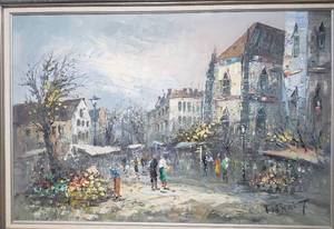 Original Paris Market signed Burnett