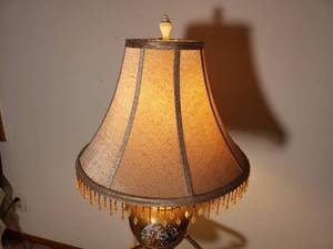 Sevres Style Table Lamp