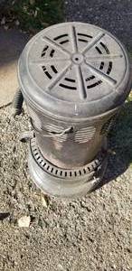 Antique Metal Stack Oil Heater