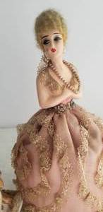 Antique Half Doll Pin Cushion