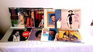 Vintage Vinyl LP Record Collection- Cowboys, Crooners and More
