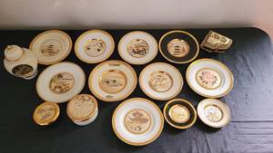 Brilliant Chokin Art Porcelain Collection