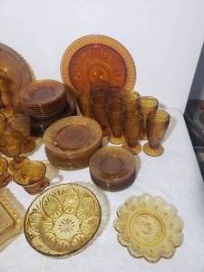 Massive Amberglass Tableware Collection