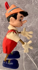 lot 29 image: Vintage Marx Pinocchio Toy Figurine