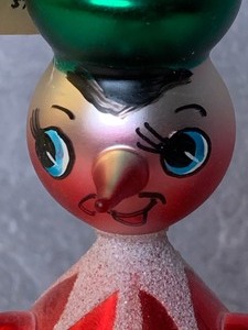 lot 76 image: Beautiful Collectible Pinocchio Glass Ornament