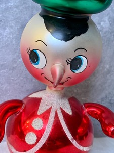 lot 75 image: Beautiful Large Italian Blown Glass Pinocchio Figurine Ornament