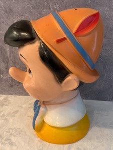 lot 41 image: 1970s Big Head Pinocchio Bank