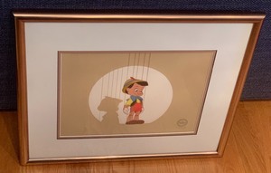 lot 39 image: Limited Edition Pinocchio on Stage Serigraph Cel